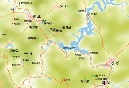 지도부분- 칠보권